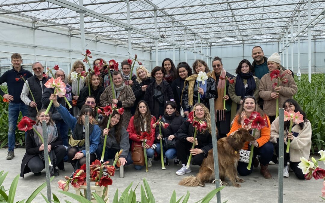 Franse floristen in spe ondergedompeld in duurzame Nederlandse sierteeltsector
