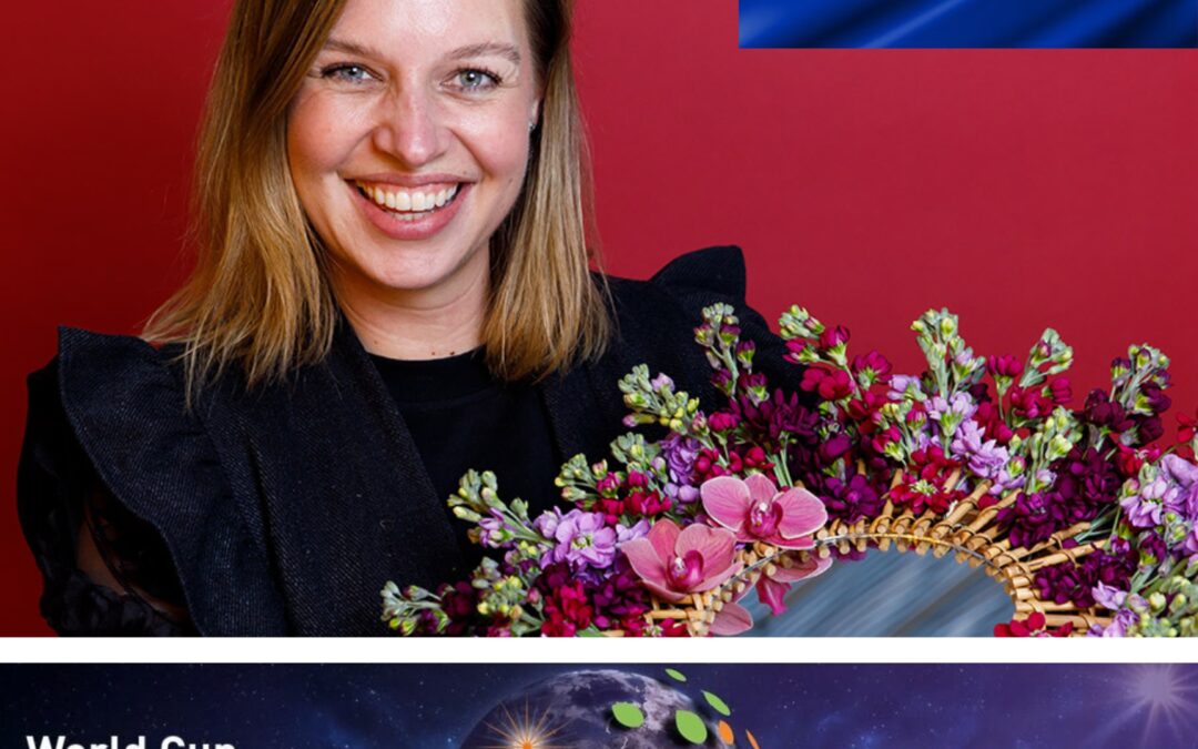 World Cup Floral Art – Participant- Franka Roenhorst