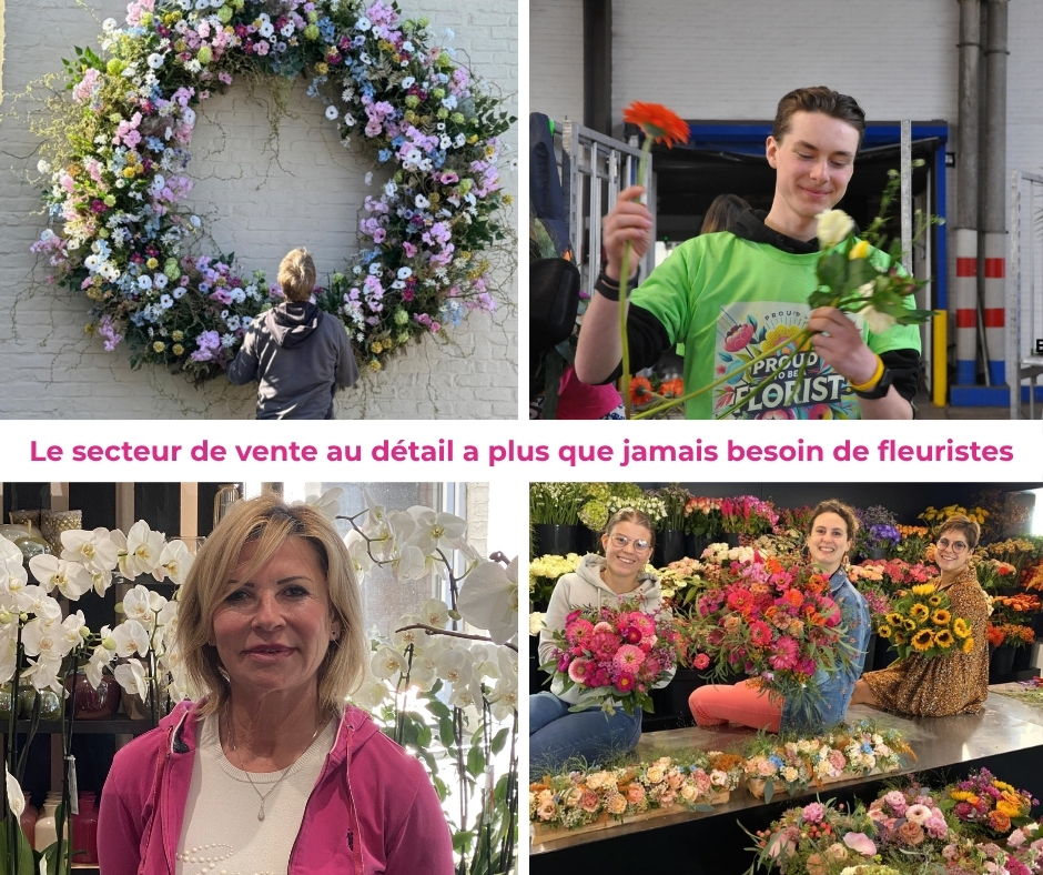 retail heeft floristen nodig